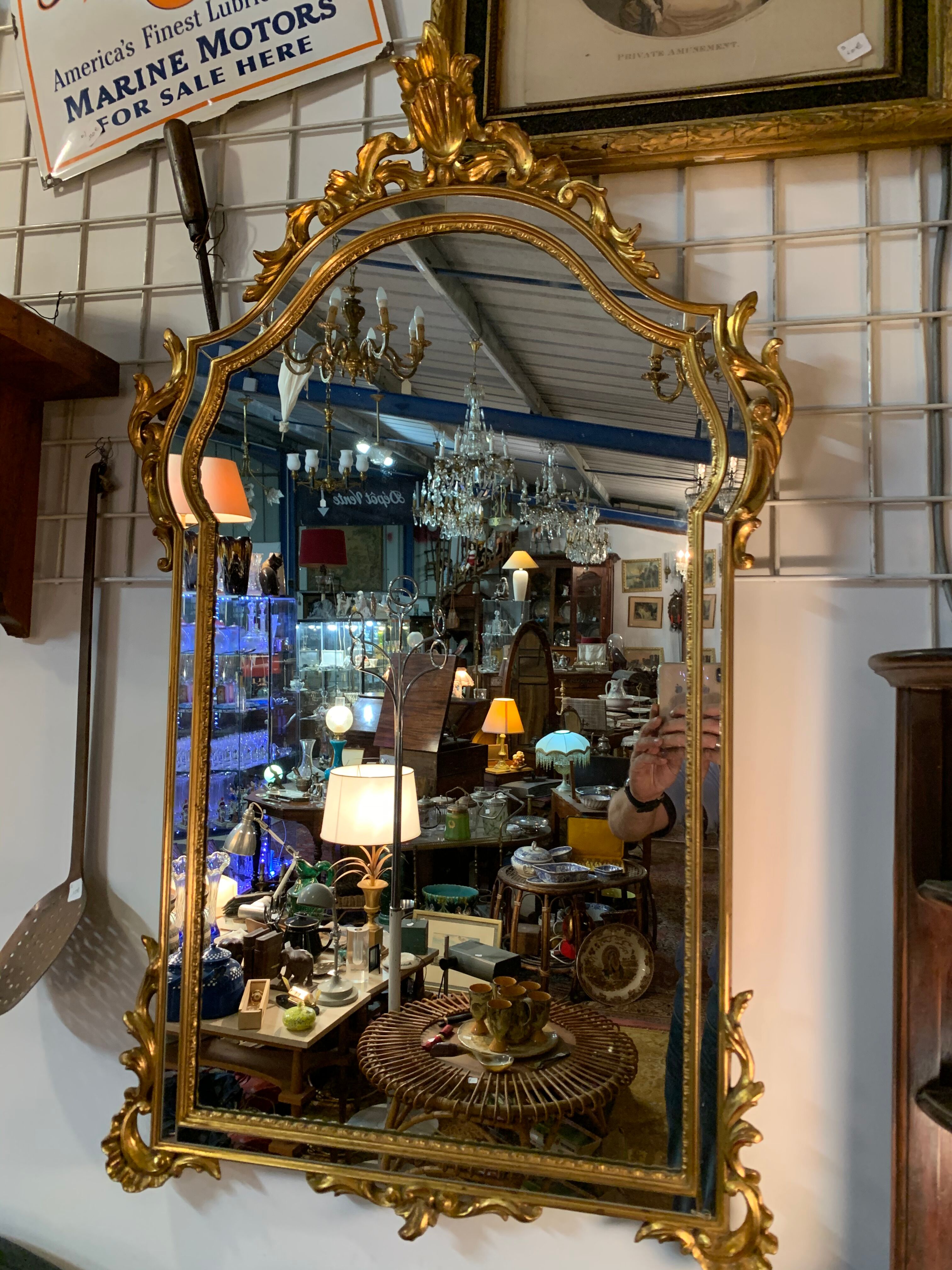 Louis XVI Mirror 60x100cm