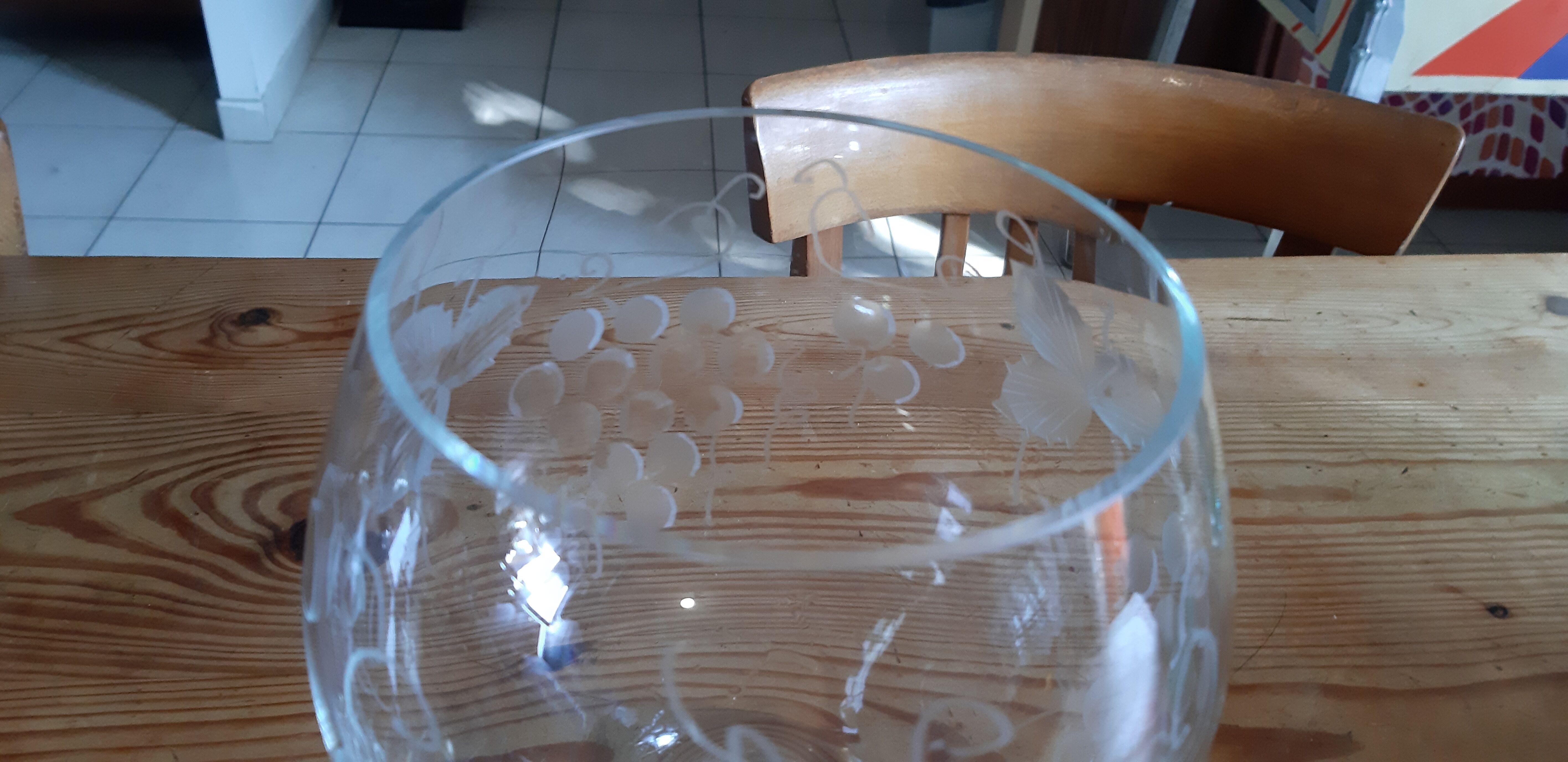 Grand verre à vin en cristal