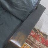 Early COR leather lounge chair, 1950s