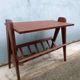Teak magazine holder 60s