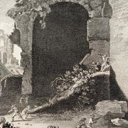 Pieter Van Laer, Les Enfants, gravure, XVIIIème siècle