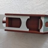 Mahogany croupier's shoe