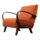 1930 Jindrich Halabala Bentwood Armchair in Rusty Orange Velvet