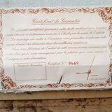 Oil on canvas bouquet of red flowers signed