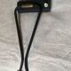 Wall lamp 2 black metal arms 60s