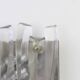 Pair of large Murano glass wall lights by Kalmar 'Fuente', Austria, 1960s.