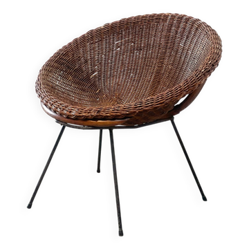 Fauteuil en rotin