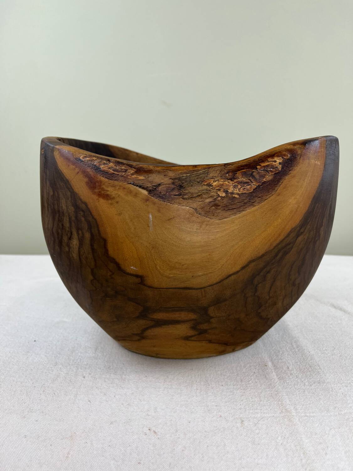 Saladier en bois d’olivier