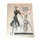 Vintage advertising to frame kestos