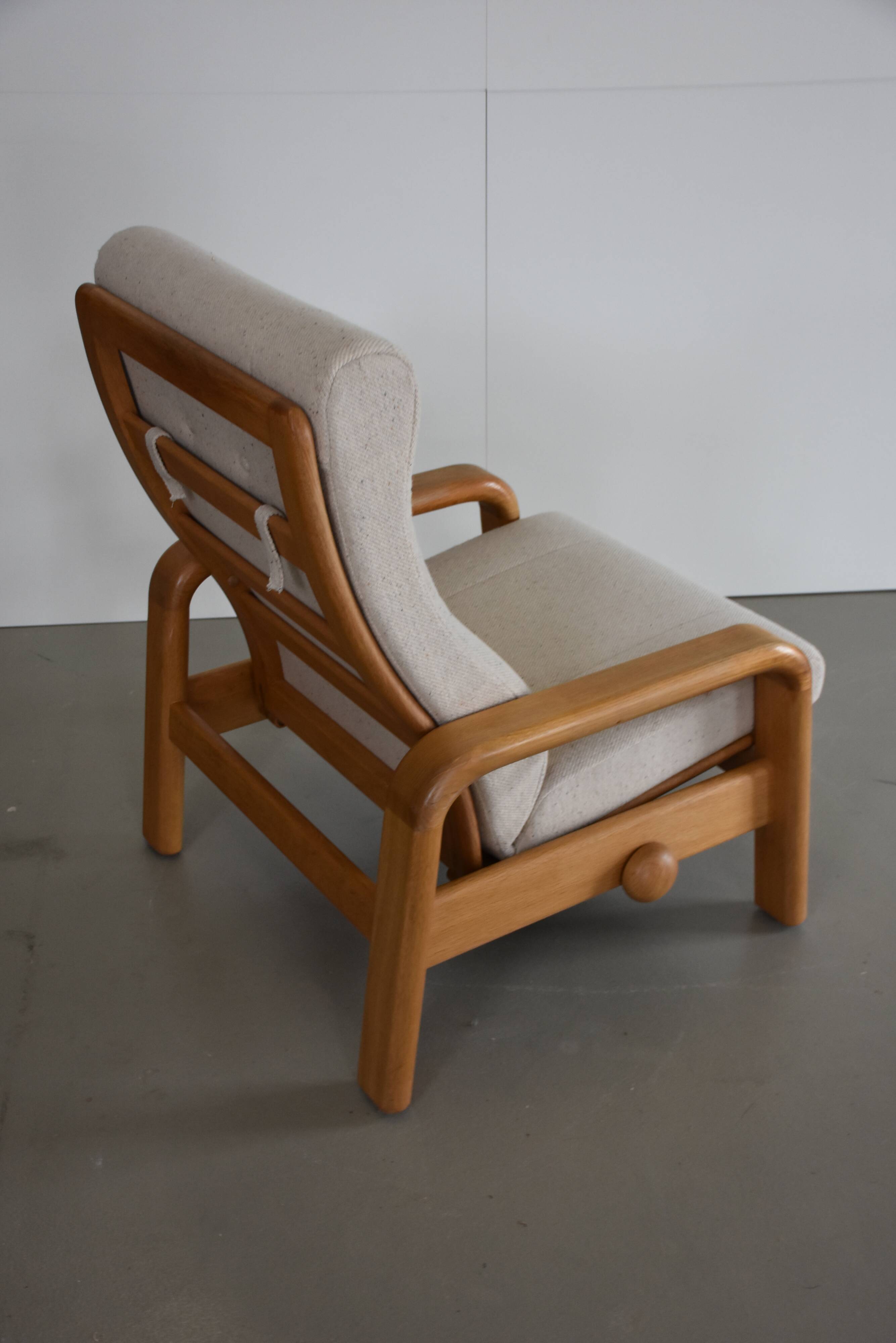 Mid-Century oak armchair by Olsen & Son