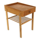 Scandinavian oak bedside table, Sweden, 1960s