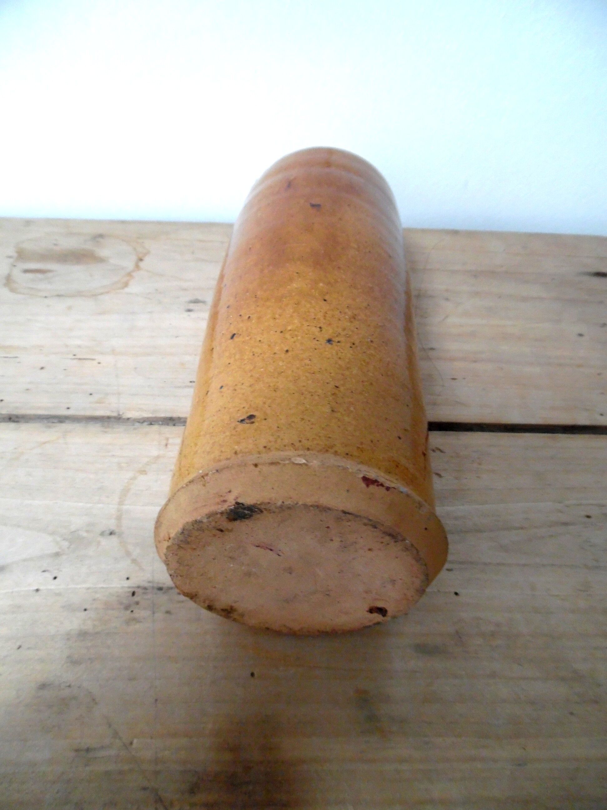 Bouteille en grès vernissé