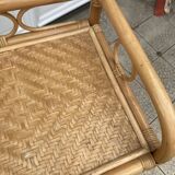 Vintage rattan chiffonier