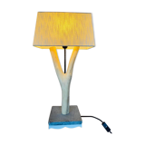 Magnifigic Handmade Lamp in Floating Wood