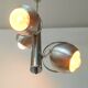 Eyeball suspension 3 lights 70s space age