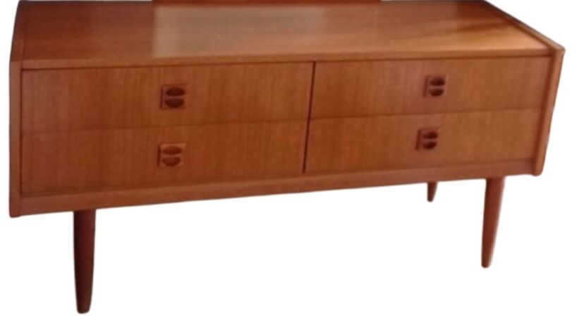 Vintage Scandinavian teak sideboard