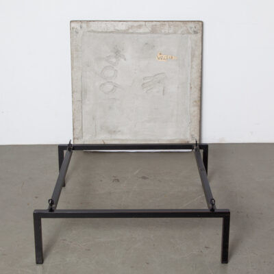 Square concrete coffee table Paul Kingma