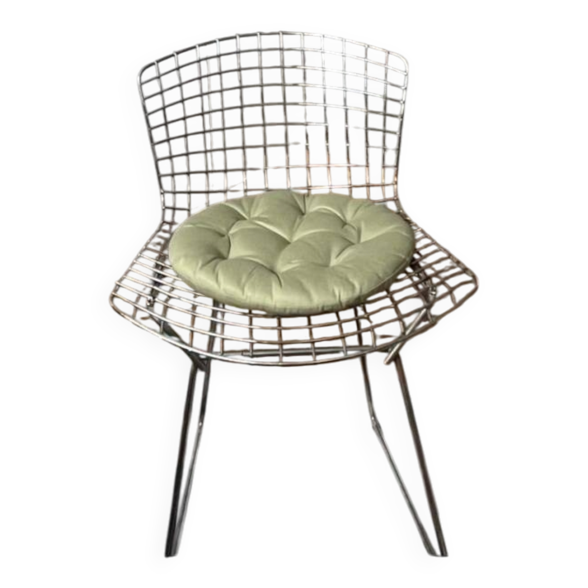 Set of 2 Bertoia chairs