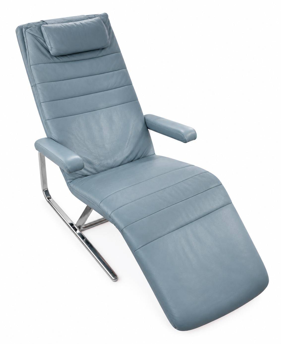 Vita Lounger in Leather from Ewald Schillig, 2010s
