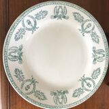 Six old Givors plates