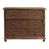 Antique patinated chest of drawers (c.1920) #43