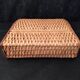 Wicker storage box