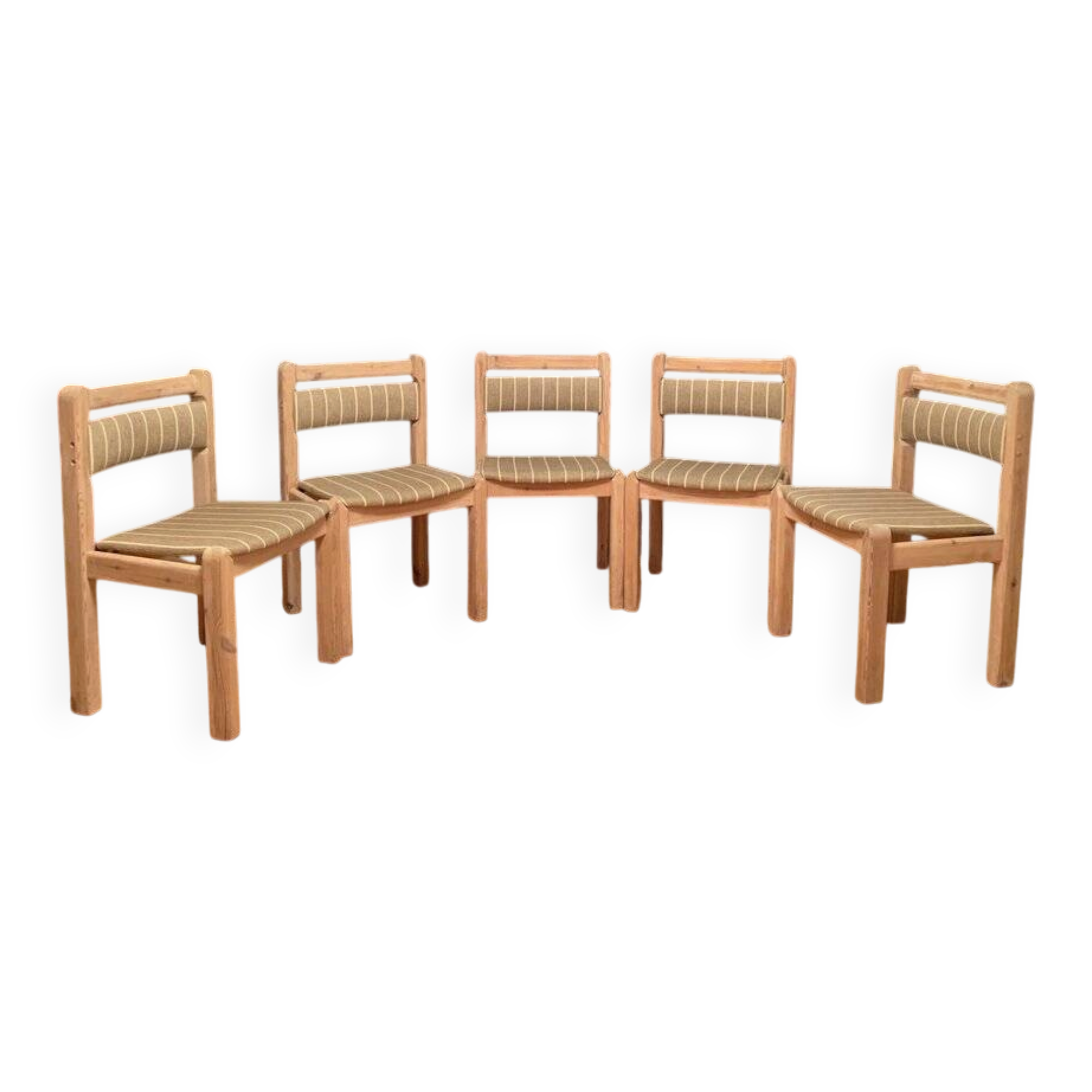 Chairs from Thorsø Stolefabrik, Denmark, 1970s, set of 5