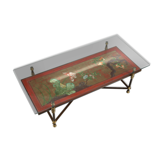 Coffee table with japanese decoration