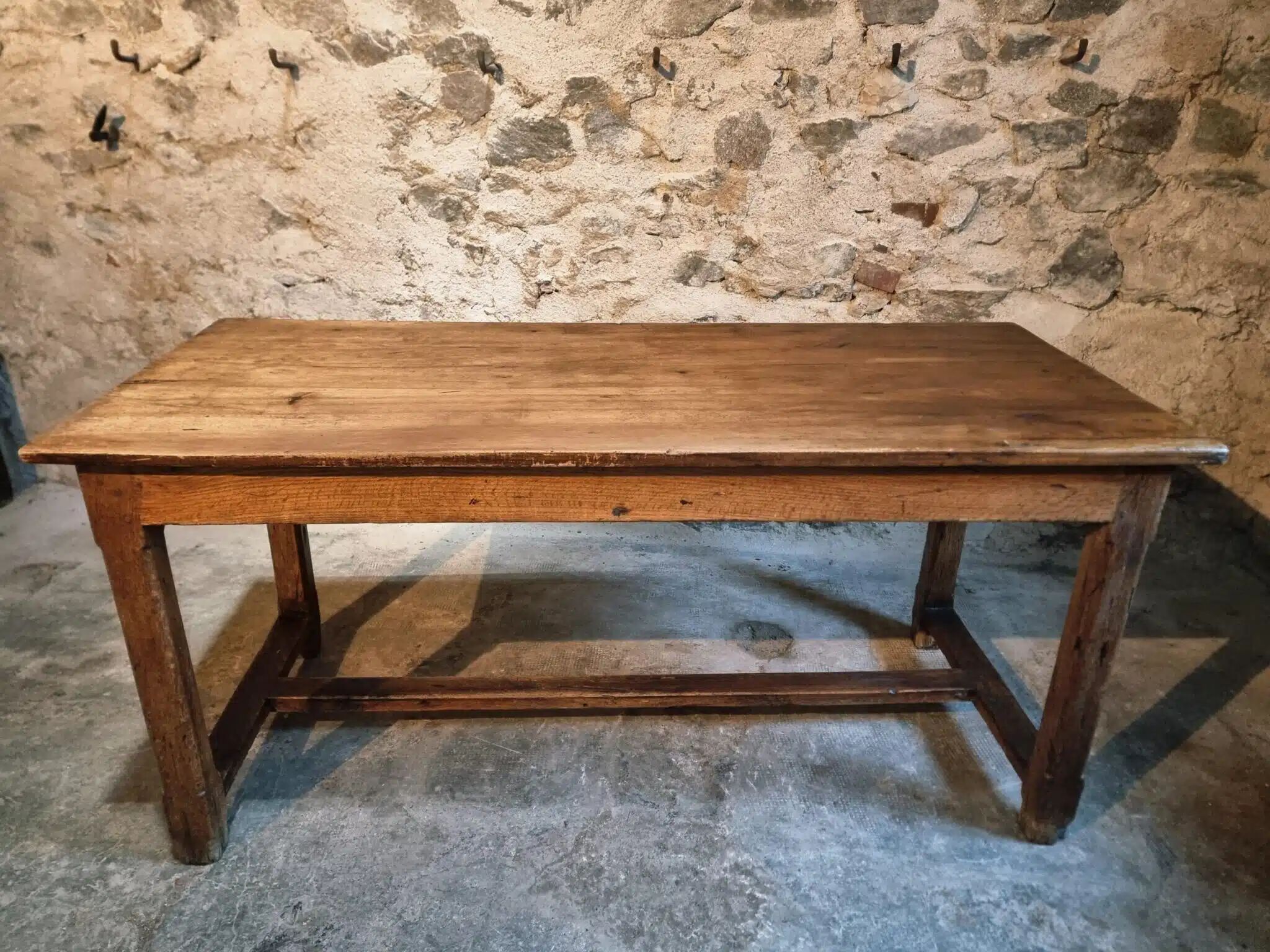 Antique French dining table, 18th century