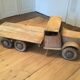 Antique oak transport truck