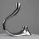 Cast Aluminium Two-Light Candle Holder – Sweden, 1970s