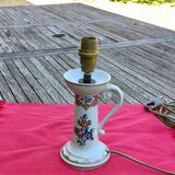 Old candle holder lamp base