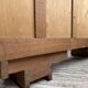 Enfilade storage unit oak Art Deco 1940 Dudouyt