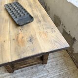 1950s pine farmhouse table 220cm