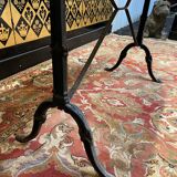 Marble top bistro table