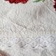 Old linen sheet embroidery 200X260