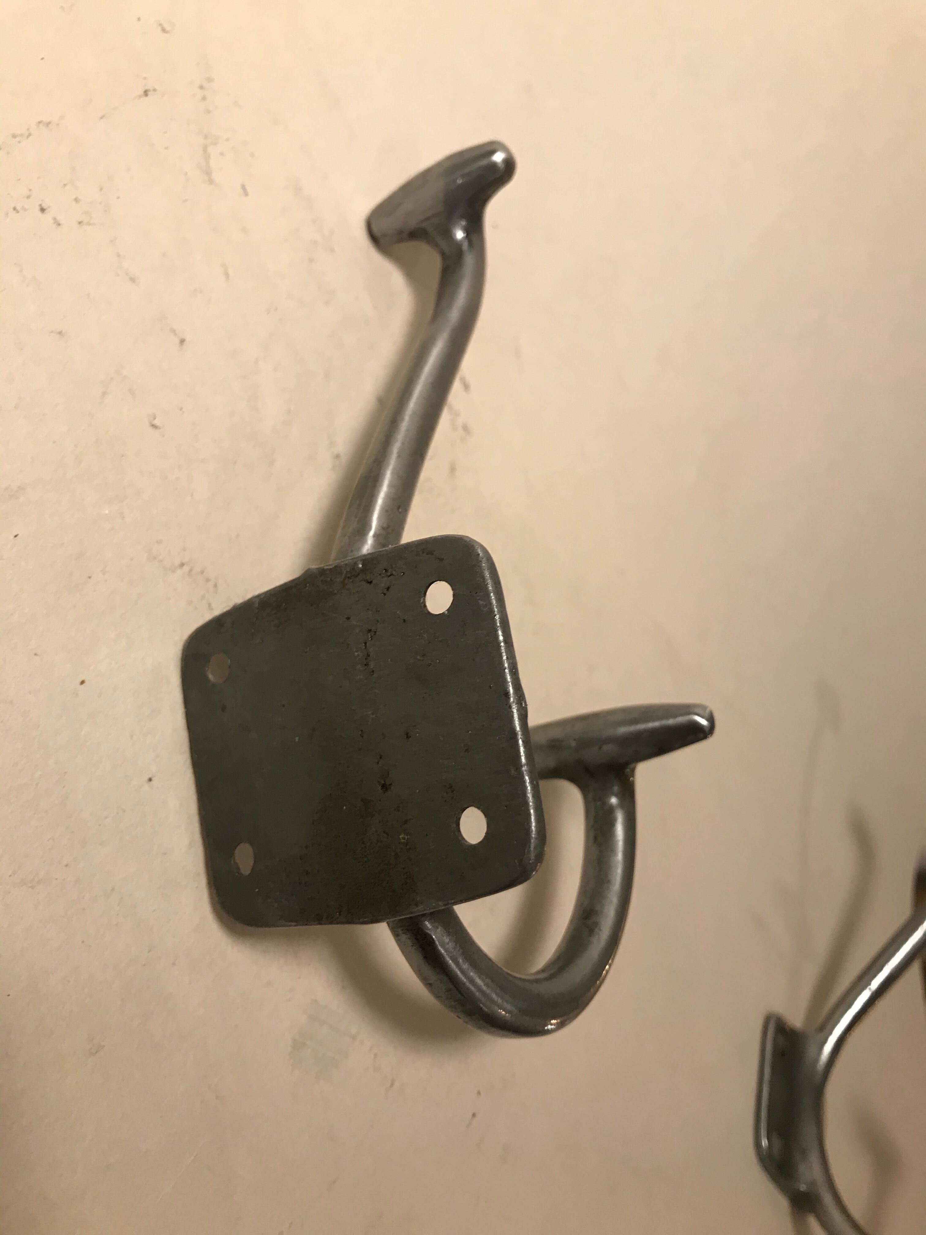 Former industrial coat rack 1950