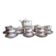 Service à café pour 12 personnes en porcelaine MZ Altrohlau CMR, Czechoslovakia, 1909 - 1922