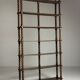 Bobbin bookcase / French antique bookshelf