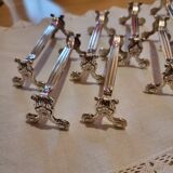 Set of 12 Christofle France Cutlery Rests Vendôme Model