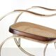 Chaise à bascule vintage des années 1970