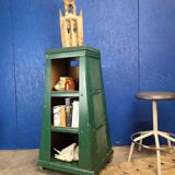 Trade furniture, vintage industrial bookcase circa 1950