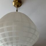 Scandinavian frosted glass pendant light