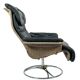 Authentic Söderbergs swivel lounge chair, made in Sweden - 1970s