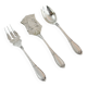 Chiseled Hors D'oeuvre Service In Swiss Silver Metal