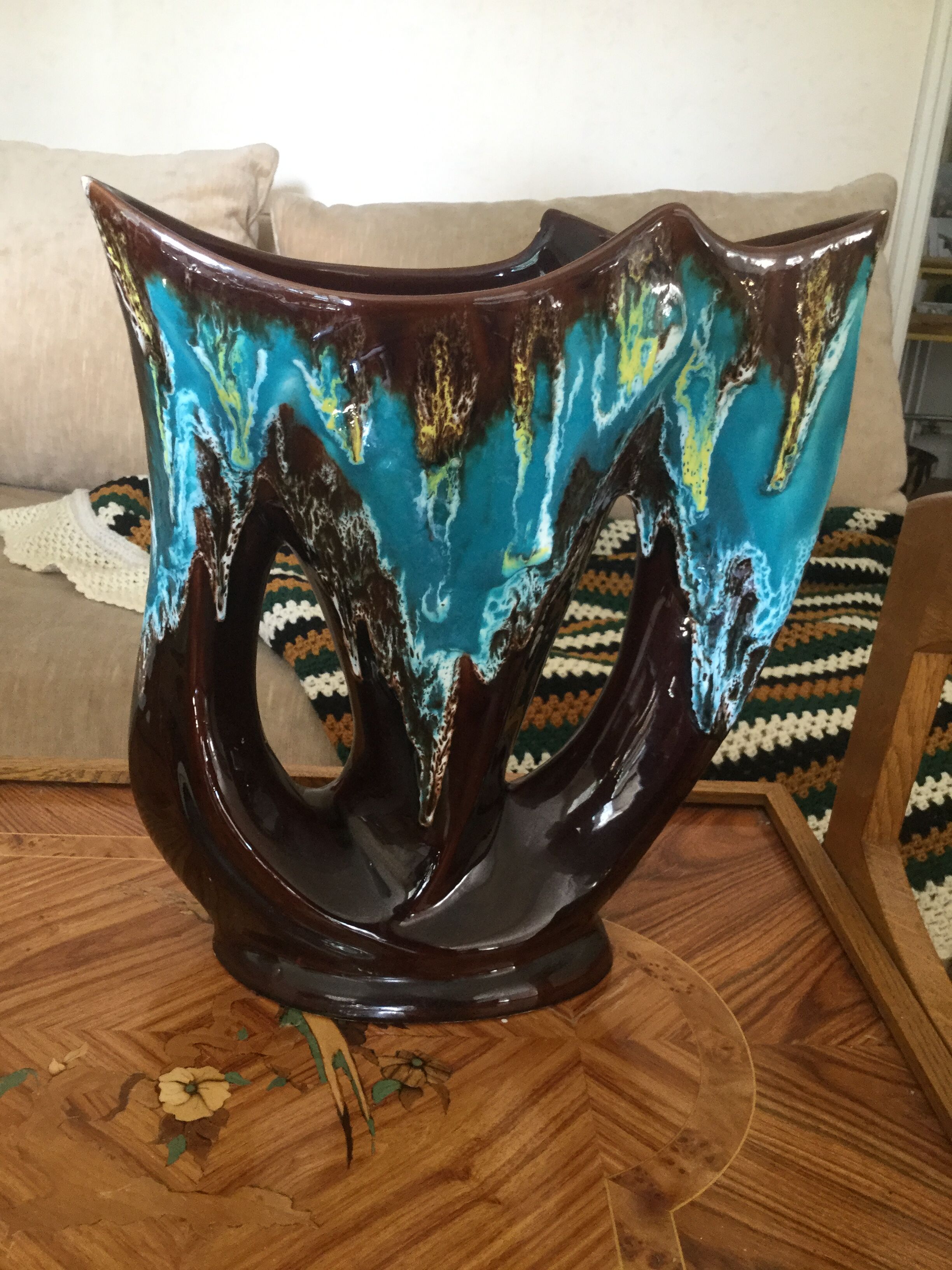 Large vase Vallauris