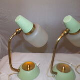 2 bedside lamps 50 years