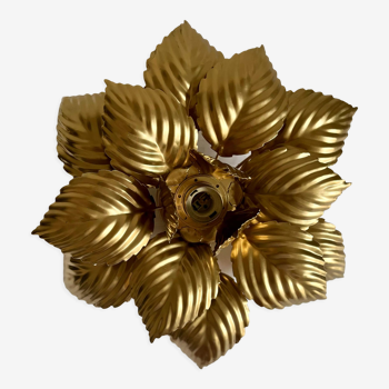 Masca Golden Flower Wall Lamp