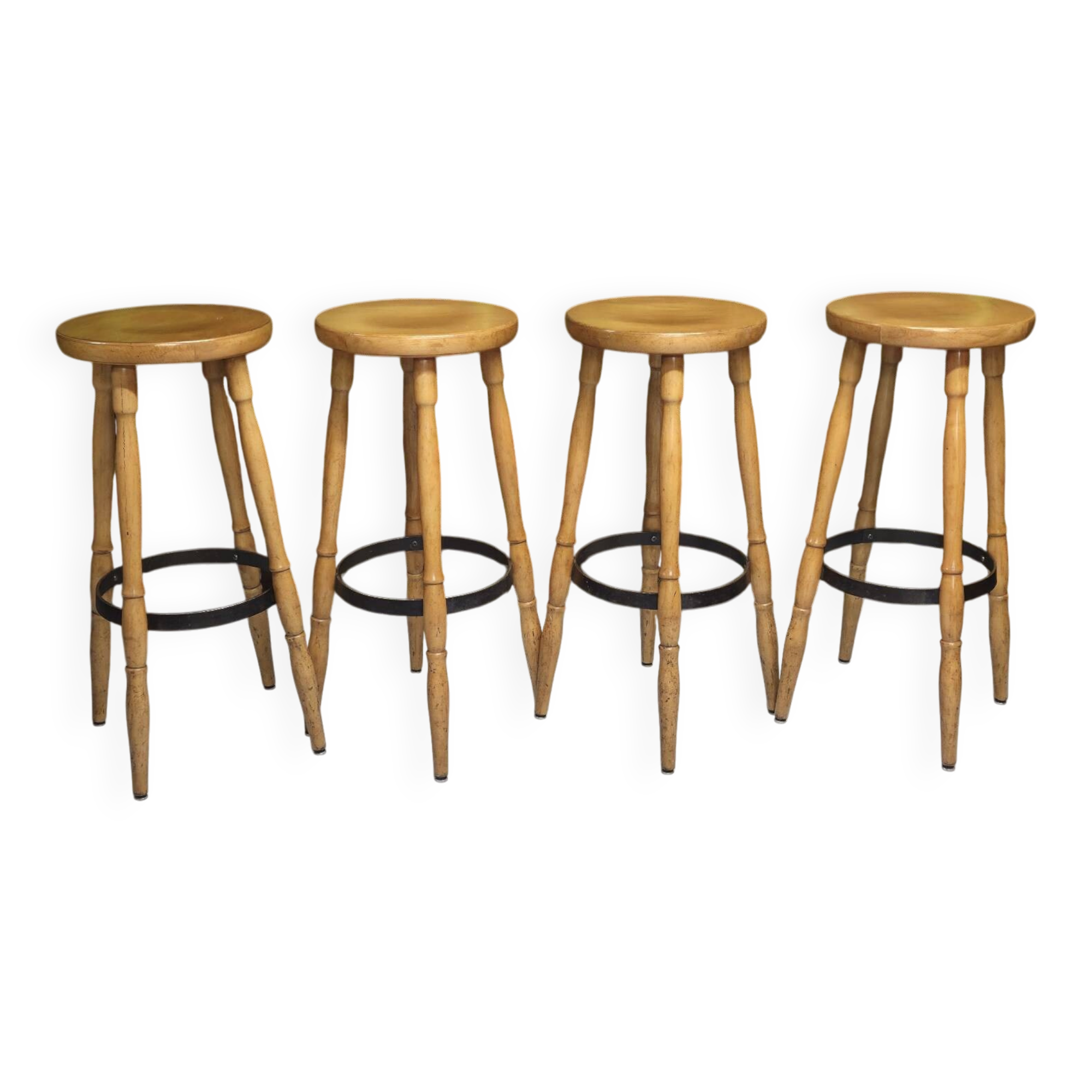 Set of 4 bar stools