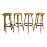 Set of 4 bar stools
